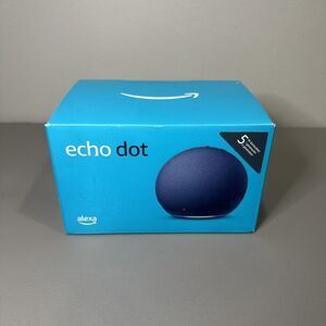 New Amazon Echo Dot newest model Vibrant sounding speaker, Alexa+ Deep Sea Blue